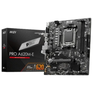 MSI PRO A620M-E | Socket AM5 | AMD A620 | 2xDDR5 | Micro-ATX | Moederbord
