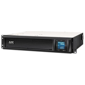 APC Smart-UPS SMC1000I-2UC | 1000 VA / 600 W | 2U Rackmount | 4x IEC C13 Stopcontacten | AVR Spanningsregeling | LCD-scherm | SmartConnect