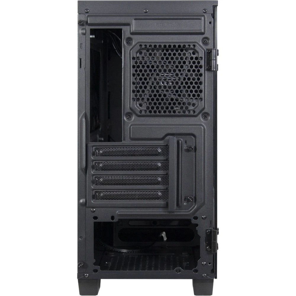 Inter-Tech X-608 Infinity | Micro Tower Behuizing | Zwart - Afbeelding 4