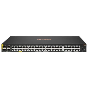 Aruba 6000 48G | Managed L3 Switch | 48x Gigabit PoE+ | 4x SFP | 370W PoE-budget | 1U Rackmount