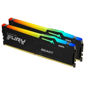 Kingston Fury Beast RGB | 32GB 2x16GB DDR5 | 5200MHz | DIMM | CL36 | Geheugenmodule | RAM