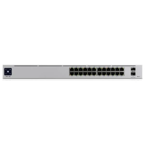 Ubiquiti Networks UniFi Pro | Managed L2/L3 Switch | 24 Poorten | Gigabit Ethernet (10/100/1000 Mbps) | PoE | 1U Rackmount | Zilver