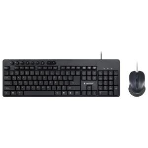 Gembird KBS-UM-04 | Bedrade Muis en Toetsenbordcombo | QWERTY
