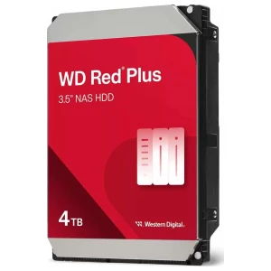 Western Digital Red Plus WD40EFZZ | Interne HDD 4 TB | 3.5" SATA III | 5400 RPM | 128 MB Cache