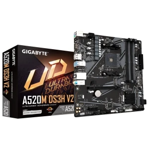 Gigabyte A520M DS3H V2 | Socket AM4 | AMD A520 | 4xDDR4 | Micro ATX | Moederbord