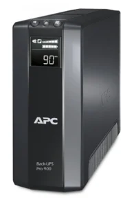 APC Back-UPS Pro BR900G-GR | 900 VA UPS met LCD-scherm | 5 Aansluitingen | AVR Technologie | Geavanceerde Bescherming tegen Spanningstoringen