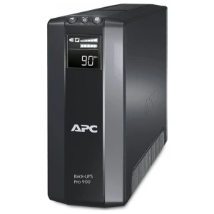 APC Back-UPS Pro BR900G-GR | 900 VA UPS met LCD-scherm | 5 Aansluitingen | AVR Technologie | Geavanceerde Bescherming tegen Spanningstoringen
