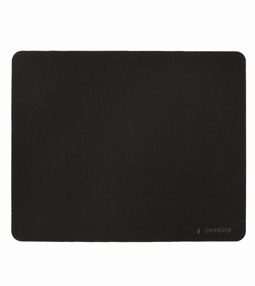 Gembird MP S BK M | Zwarte Muismat | Antislip Onderzijde | Comfortabel Textieloppervlak