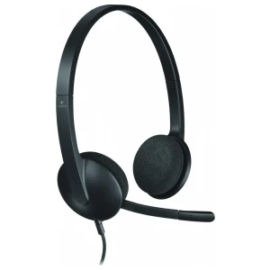 Logitech H340 | Bedrade On-Ear USB Headset | Zwart