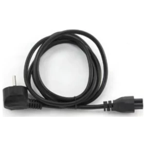 Longwell 3-pin Mickey Mouse (C5) EU Powercord | 1,8 m | Zwart