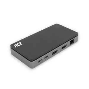 ACT AC7093 | USB-C 4K Docking Station | 2x HDMI + Ethernet + USB-C/USB-A + PD | 1m Kabel | OPEN BOX