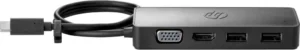 HP 7PJ38AA | Travel Hub G2 | USB-C | Zwart