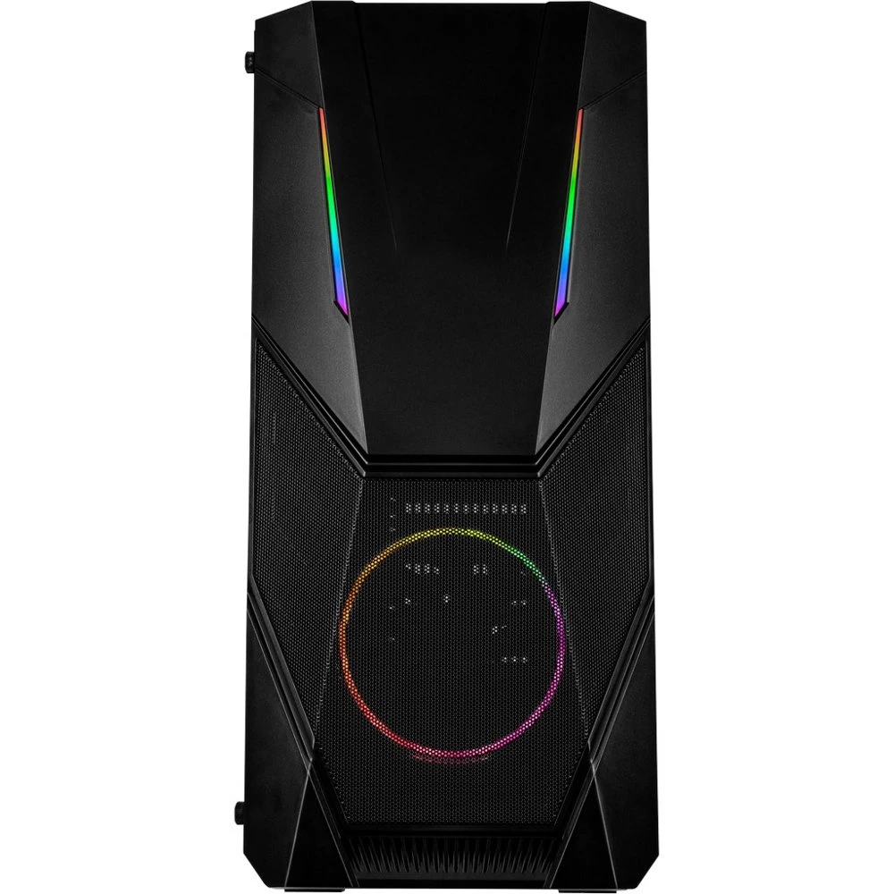 Inter-Tech IT-3303 Hornet RGB | Midi Tower Case | Zwart - Afbeelding 2