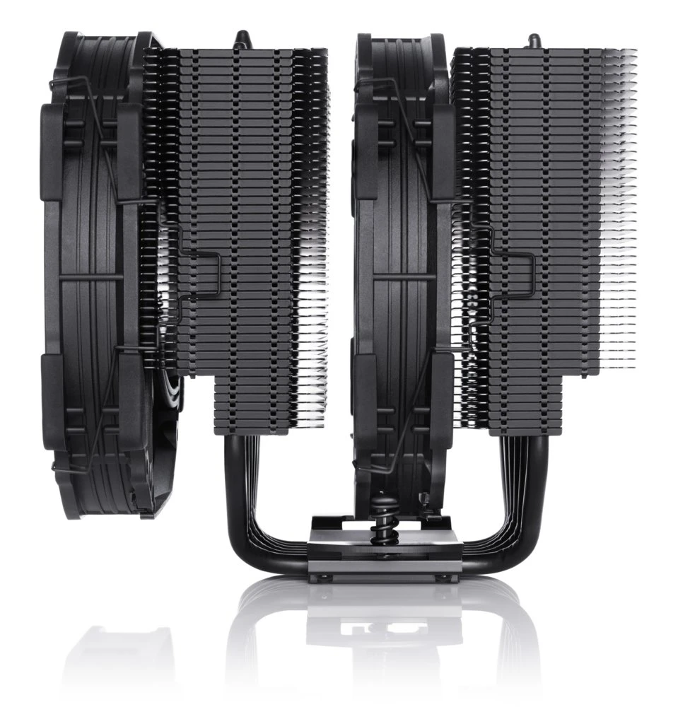 Noctua NH-D15 chromax.black | 250W TDP | 165mm Hoogte | 140mm Fans | CPU Luchtkoeler - Afbeelding 4