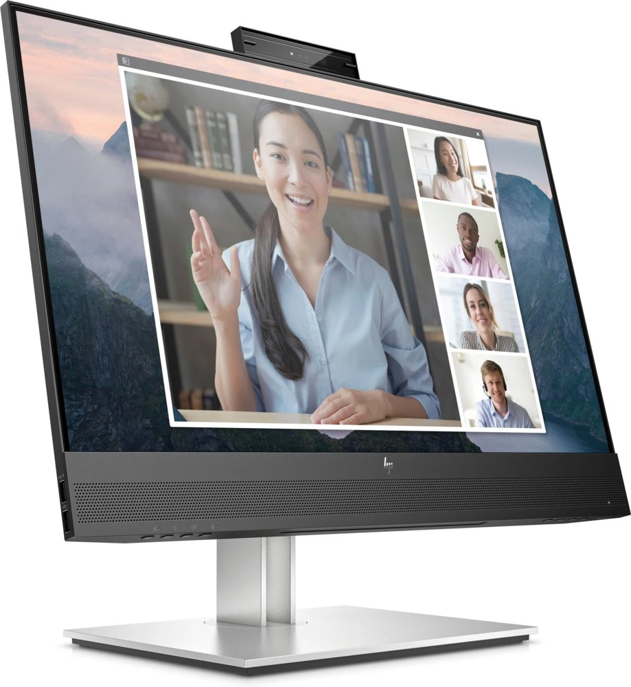 HP E24mv G4 24" | 1920x1080 IPS | 60Hz | Conferencing Monitor met Webcam, Microfoon en Speakers - Afbeelding 3