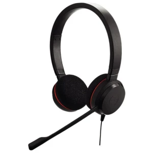 Jabra Evolve 20 UC | Bedrade On-ear Stereo Headset | USB Type-A | Zwart