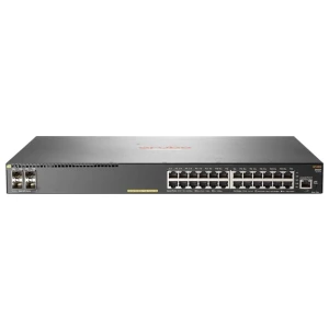 HPE Aruba 2930F 24G PoE+ 4SFP | Managed L3 Switch | 24 Poorten | Gigabit Ethernet (10/100/1000 Mbps) | PoE+ | 1U Rackmount | Grijs