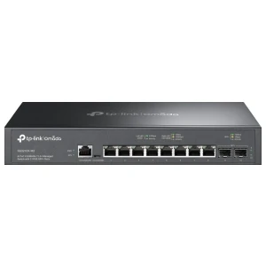 TP-Link Omada SG3210X-M2 | Managed L2+ Switch | 8x 2.5G Ethernet | 2x 10G SFP+ | 1U | Zwart