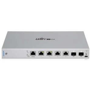 Ubiquiti UniFi US-XG-6POE | Managed Switch | 6 Poorten | 10G Ethernet (100/1000/10000) | Power over Ethernet (PoE) | 1U | Grijs