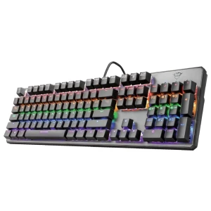 Trust GXT 865 Asta RGB | Bedraad Gaming Toetsenbord | Mechanisch | Qwerty
