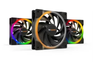be quiet! Light Wings ARGB | 140mm PWM Triple Pack | Zwart | 3 Stuks