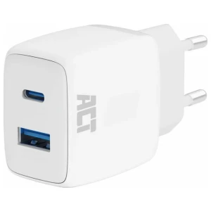 ACT AC2122 | Universele Oplader voor Mobiele Apparaten 20W | Wit | Snel Opladen