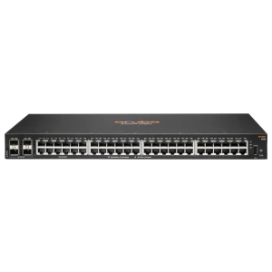 Hewlett Packard Enterprise Aruba 6100 48G 4SFP+ | Managed L3 Switch | 48x Gigabit Ethernet | 4x SFP+ | 1U Rackmount | Zwart
