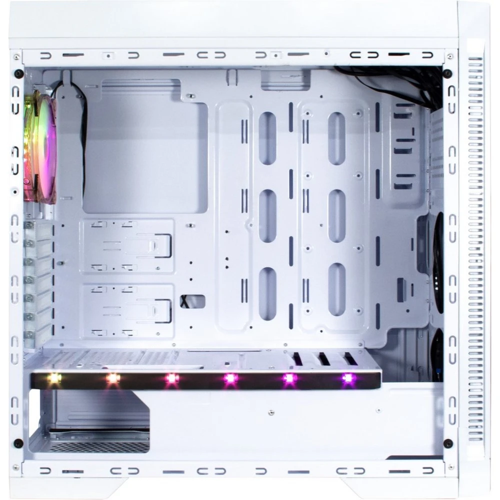 Inter-Tech X-908 Infini2 | Infinity Mirror | Tower Case | Wit - Afbeelding 5