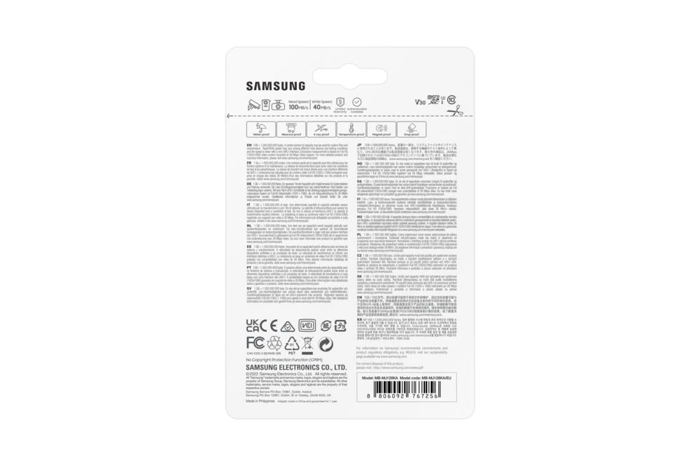 Samsung EVO Plus | MicroSDXC | 128GB | Class 10 | UHS-I U1 - Afbeelding 8