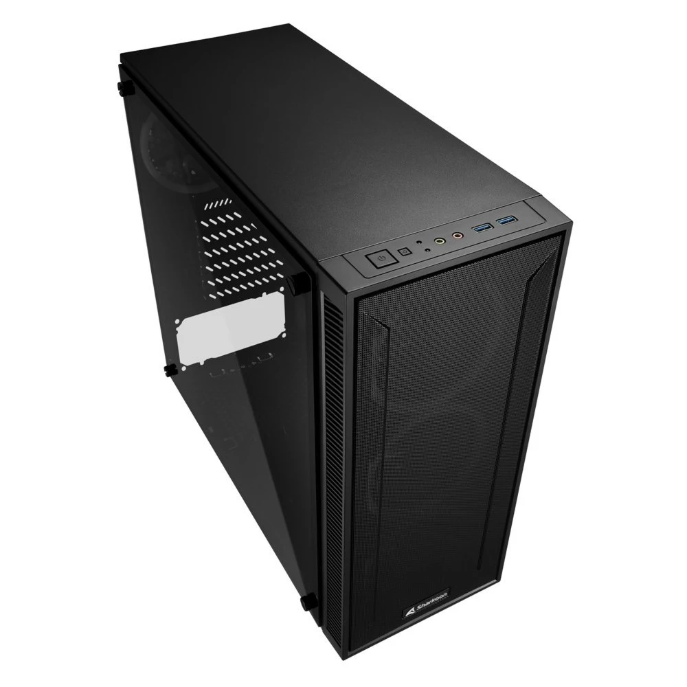 Sharkoon TG4M RGB | Midi Tower Case | Zwart - Afbeelding 3