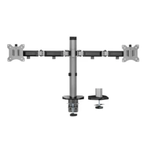 ACT AC8336 | Verstelbare Monitor-bureaubeugel | Tot 32" | Max 9kg | VESA 100x100 | 2 Monitoren