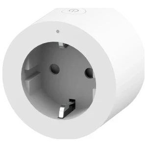 Aqara Smart Plug EU | Slimme stekker | 10A (2300W) | Actieve energiemeting | Oververhittings- en overbelastingsbeveiliging | Zigbee 3.0 | Compatibel met HomeKit, Alexa, Google Assistant | Wit