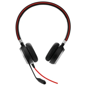 Jabra Evolve 40MS | Bedrade On-ear Stereo Headset | 3.5mm | Zwart