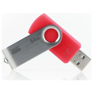 Goodram UTS3 Twister | 64GB USB-A 3.2 Flash Drive | Rood