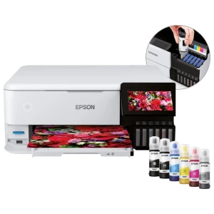 Epson EcoTank ET-8500 | All-in-One Inkjetprinter | 6-Kleuren Inktsysteem | A4 | Wi-Fi | Wit