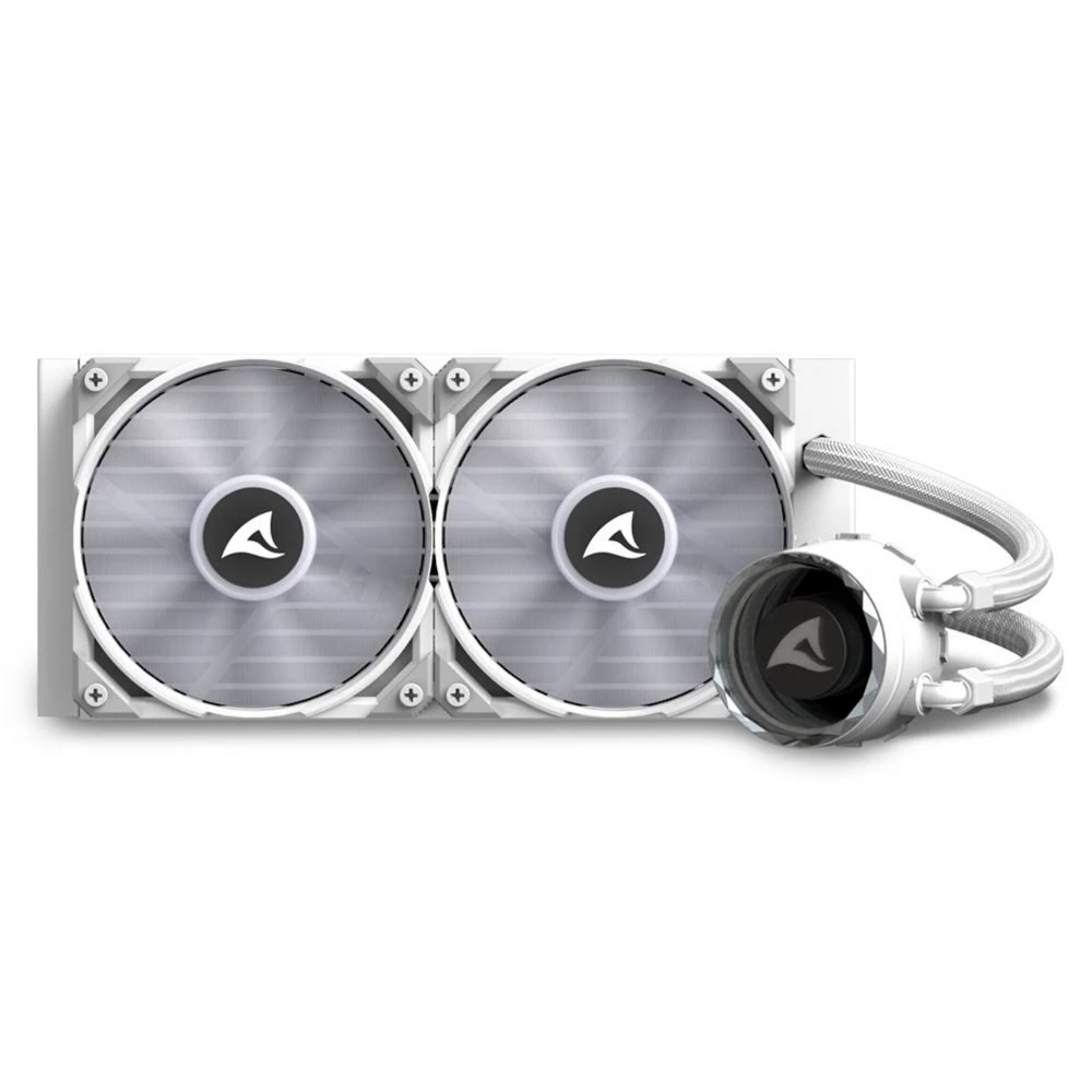 Sharkoon S80 RGB 240mm | White Edition | All-in-One CPU Waterkoeler - Afbeelding 8