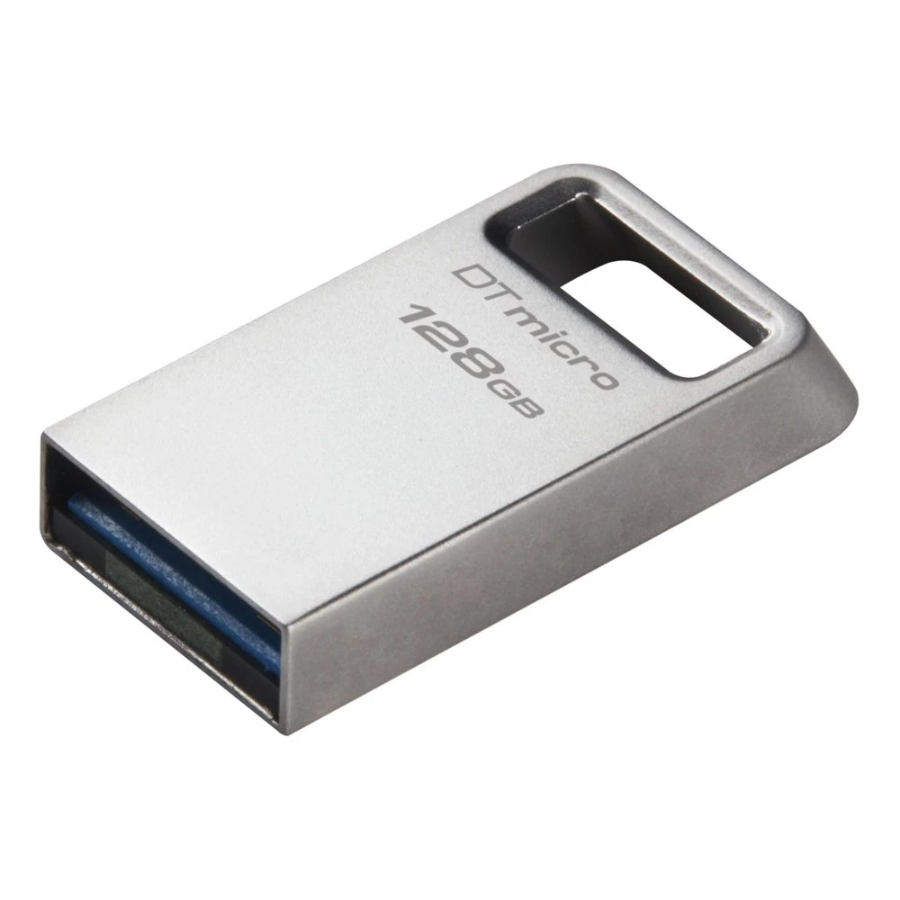 Kingston DataTraveler | 128GB USB-C 3.2 Flash Drive | Zilver - Afbeelding 2