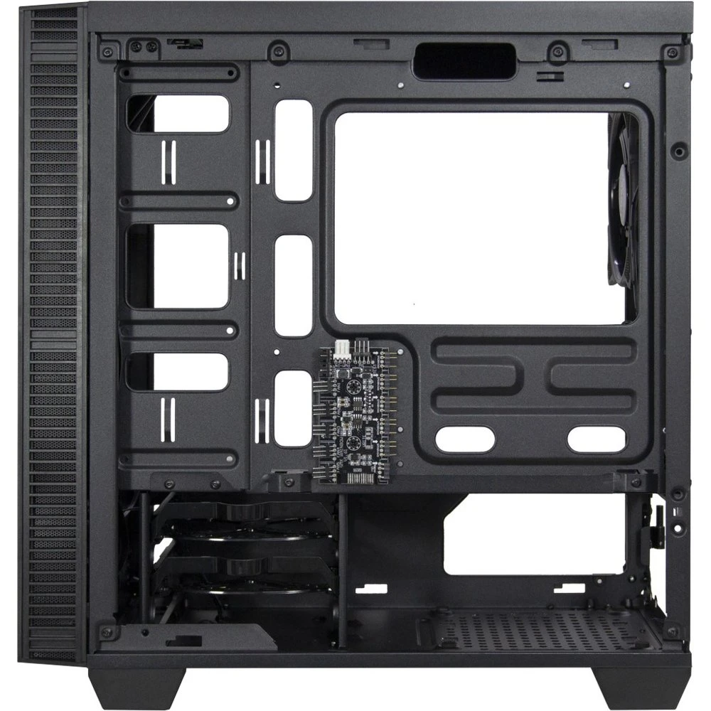 Inter-Tech X-608 Infinity | Micro Tower Behuizing | Zwart - Afbeelding 7