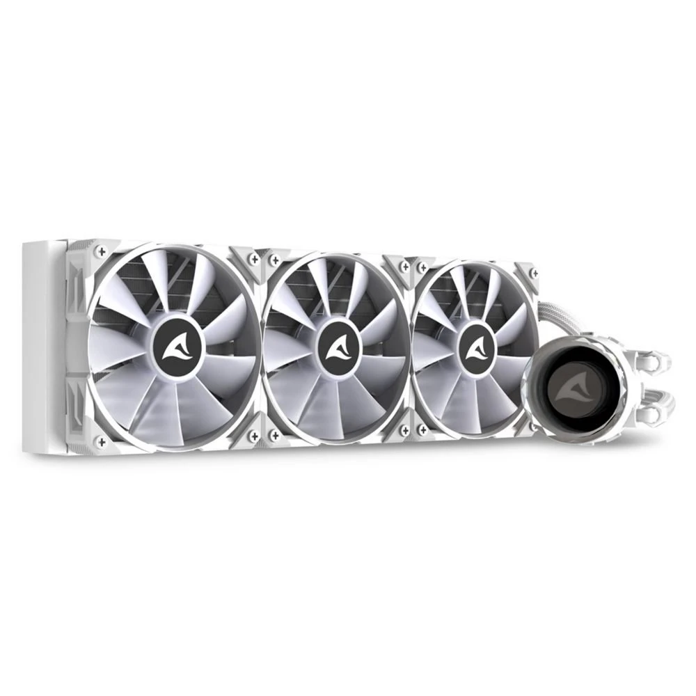 Sharkoon S90 360mm ARGB | White Edition | All-in-One CPU Waterkoeler - Afbeelding 3