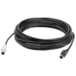 Logitech GROUP 10m Extender Cable 939-001487 | Mini-DIN-6 | Voor grote vergaderruimtes | Zwart