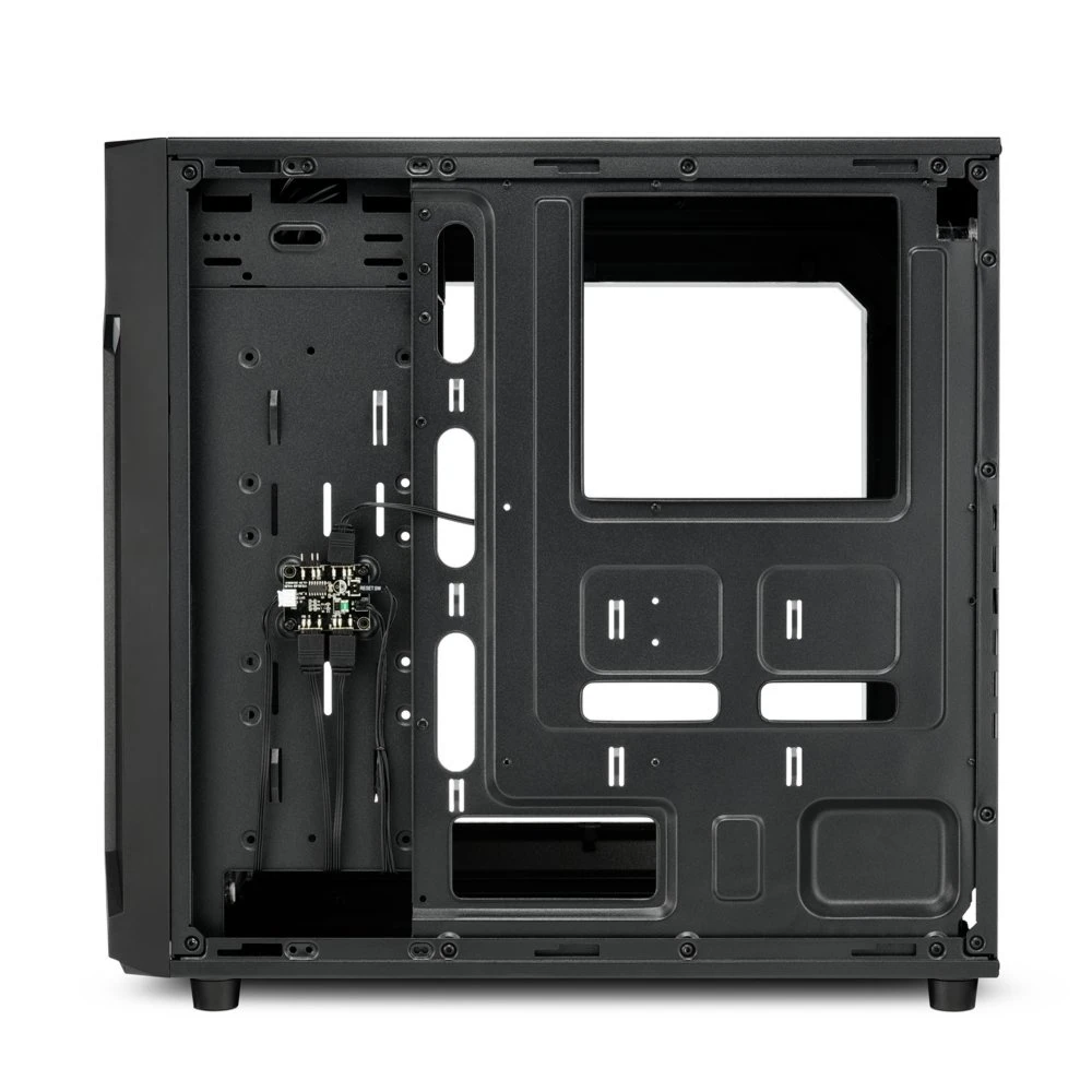 Sharkoon VG6-W RGB | Midi Tower Case | Zwart - Afbeelding 5