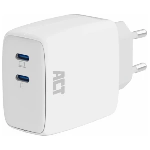 ACT AC2165 | Universele USB-C Oplader voor Mobiele Apparaten 35W | Wit | Snel Opladen