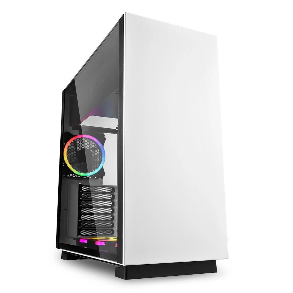 Sharkoon Pure Steel RGB | Midi Tower Behuizing | Wit - Afbeelding 2