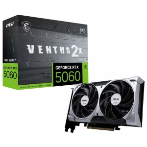 MSI GeForce RTX 5060 Ventus 2X OC | 8GB GDDR7 | DLSS 4 | Videokaart | Nvidia GPU