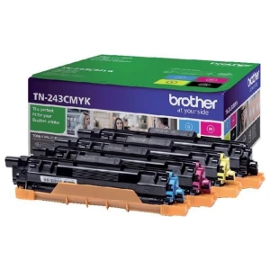 Brother TN-243CMYK | Tonercartridge | Origineel | Zwart, Cyaan, Magenta, Geel | 1 stuk