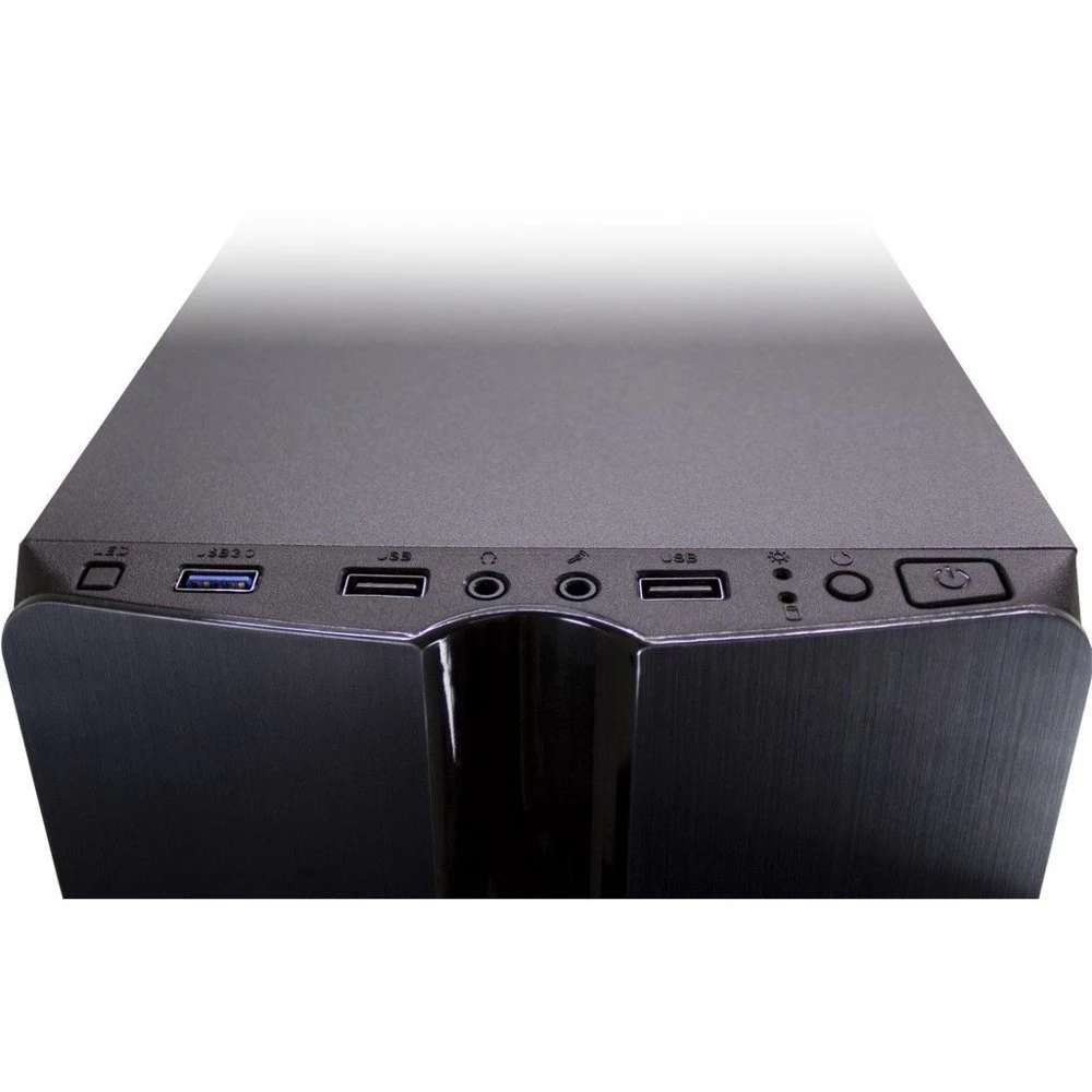 Inter-Tech Thunder Blue Light | Midi Tower Case | Zwart - Afbeelding 9