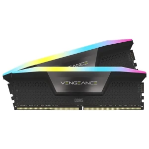 Corsair Vengeance RGB Zwart | 32GB 2x16GB DDR5 | 5200MHz | DIMM | CL40 | Geheugenmodule | RAM