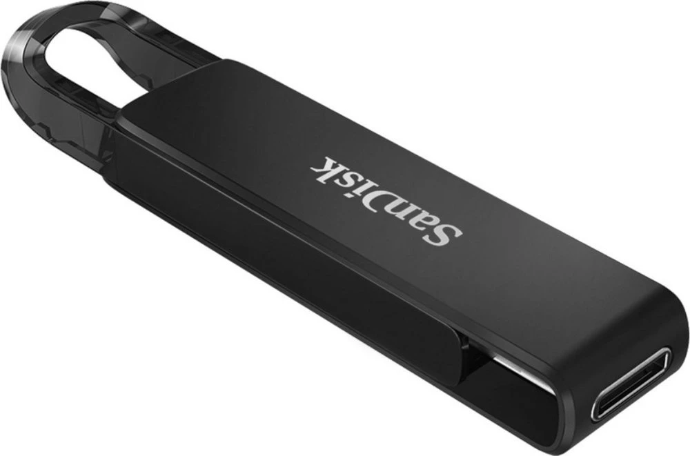SanDisk Ultra | 128GB USB-C 3.2 Flash Drive | Zwart - Afbeelding 2