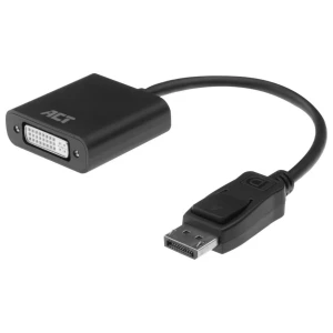 ACT AC7510 | DisplayPort naar DVI-D Adapter | 0,15 m | Zwart