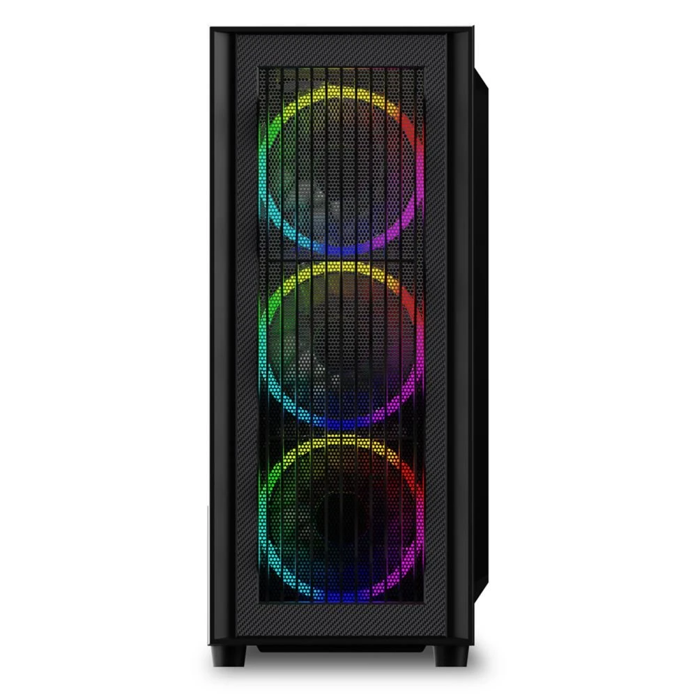 Sharkoon RGB Wave | Tower Case | Zwart - Afbeelding 2